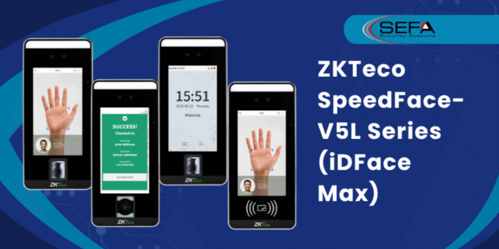 ZKTeco SpeedFace-V5L Series (iDFace Max)
