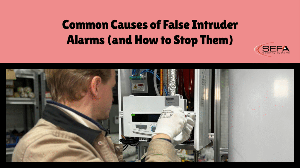 intruder alarm system causes