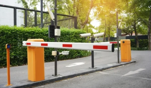 Smart auto gate barrier used in parking and office premise